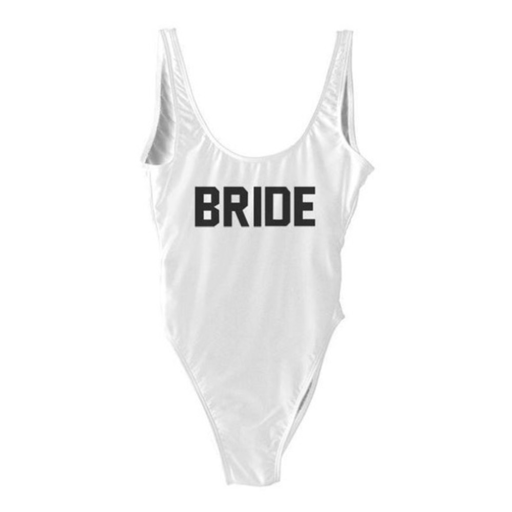 NEW Bride bathing suit. Red, Black & White Avail